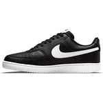 Nike Homme Court Vision Low Next Nature Chaussure de Course sur Route, Black/White/Black, 48.5 EU