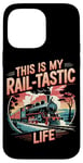 Coque pour iPhone 14 Pro Max Rail-Tastic Life Locomotive de train