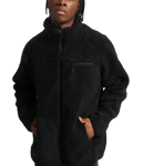 Brandit Men's Teddyfleece Jacket Full Zip Black RRP £75 Size small Oversized