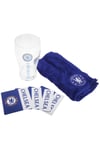 Official Wordmark Mini Football Bar Set (Pint Glass, Towel & Beer Mats)