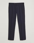 Oscar Jacobson Danwick Cotton Trousers Navy