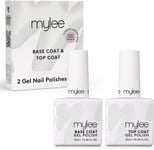 MYGEL by Mylee Nail Gel Polish Top & Base Coat 2x15ml UV/LED Soak-Off Nail Art 