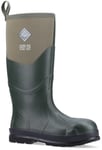 Muck Boot Mens Wellies Steel Toecap Chore Max S5 Slip Onn moss UK Size