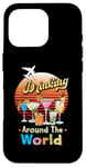 iPhone 16 Pro Drinking Around The World Travel Around The World Travelers Case