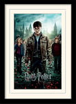 Harry Potter "Deathly Hallows Part 2" Mounted and Framed Print, 30 x 40 cm