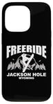 Coque pour iPhone 13 Pro Snowboard Freeride Jackson Hole Wyoming