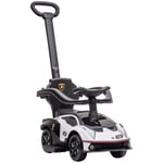 Toddlers Ride On Car Lamborghini Essenza SCV12 2 in 1 Baby Push Along Car White