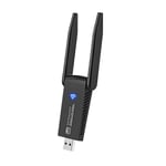 AC1300 Mbps Kraftfull WiFi-dongel, Dual Band USB 3.0 WiFi-dongel, 2,4G/5GHz WiFi-dongel, PC/laptop/station?r/surfplatta WiFi USB adapter