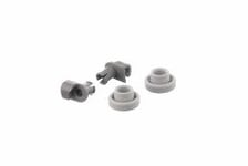 Genuine Bosch Dishwasher Upper Basket Wheels 066321 2Pk