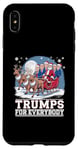 Coque pour iPhone XS Max Trumps For Everybody Santa Sleigh Christmas Holiday (Les