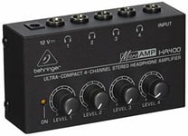 Behringer HA400 Microamp 4 Channel Stereo Headphone Amplifier