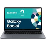 PC portable Samsung Galaxy Book4 15" (NP750XGJ-KG3FR) - 15.6" Full HD intel Core i5-1335U (10 X 4,60 Ghz) - Ram 16 Go - SSD 256 Go Windows 11 Famille