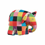 ELMER THE PATCHWORK ELEPHANT - ELMER  8" PLUSH SOFT TOY FROM BIRTH NEW WITH TAGS