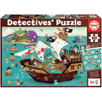 Puzzle éducatif - Bateau de pirates - 50 pièces - Dès 4 ans - Educa