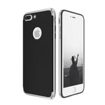 Apple IPHONE 6/6s Étui Coque Téléphone Portable Protection de Carbone en Argent