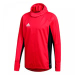 Adidas Men Tiro17 Warm Top T-Shirt - Red/Escarl/Negro/Blanco, Medium