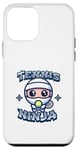 Coque pour iPhone 12 mini Squash mignon de jeu de court de tennis Ninja