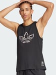 adidas Originals Pride Graphic Tank Top, Black, Size S, Men