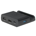 Adaptateur De Convertisseur Vid&eacute;O Hdmi Pour Switch/Lite, Adaptateur Tv Portable, Mini Support De Station De Charge