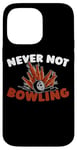 Coque pour iPhone 14 Pro Max Jeu De Bowling Boule - Joueur Quilles Bowling