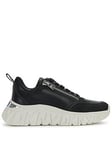 DKNY Lakelyn Platform Sneaker - Black, Black, Size 4, Women