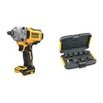 DEWALT DCF891N-XJ 18V XR Brushless 1/2 inch Hog Ring Anvil Impact Wrench – Bare Unit + Suitable Power Tool Accessory