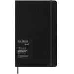 Moleskine 12M M+ Digital Planner Weekly Note 2025 Large Black