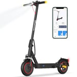 EVERCROSS EV10K PRO E-Scooter 10'', Foldable 500W Electric Scooter Adults, E-Scooter with Battery 410WH, 3 Speed Modes, App Control, LED Display, Dual shock absorbers, Max load 150KG