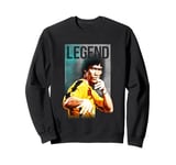 Bruce Lee Legend Iconic Yellow Jumpsuit Vintage Poster Sweatshirt