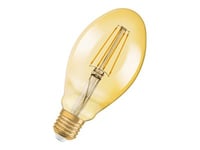 Osram Vintage 1906 - Led-Filamentlyspære - Form: Oval - E27 - 4.5 W (Ekvivalent 40 W) - Klasse E - Varmt Hvitt Lys - 2500 K