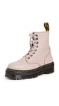 DR MARTENS Mixte 8 Eye Boot, Vintage Taupe Pisa, 37 EU