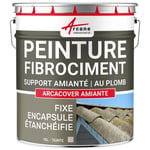 Peinture fibro ciment pour encapsulage support amiante / plomb - ARCANE INDUSTRIES - ARCACOVER AMIANTE - Gris