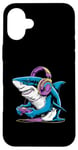 Coque pour iPhone 16 Plus Costume de requin pour adolescents - Jeu vidéo - Peluche requin