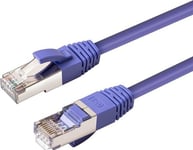 Microconnect Cat6a S/Ftp 30M Purple Lszh