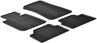 Gummikupémattor komplett sats - Rubber car mats setM ercedes CLA (C118 - Mercedes - Cla