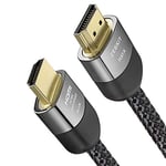 Zeskit Maya 8K 48Gbps Certified Ultra High Speed HDMI Cable 10ft, 4K120 8K60 144Hz eARC HDR HDCP 2.2 2.3 Compatible with Dolby Vision Apple TV 4K Roku Sony LG Samsung Xbox Series X RTX 3080 PS4 PS5