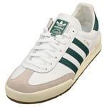 adidas Jeans Mens Casual Trainers in White Green - 11 UK