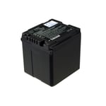 Kompatibelt med Panasonic SDR-H80PC, 7.2V, 2640 mAh