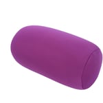 Ej.life - Micro Mini Microbille Dos Coussin Rouleau Coussin Voyage Maison Dormir Confortable Violet Oreiller