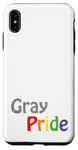 Coque pour iPhone XS Max Gris Pride coloré