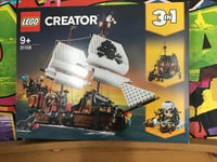 LEGO Creator 31109 3in1 Pirate Ship, Pirates’ Inn & Skull Island New & Sealed🔥