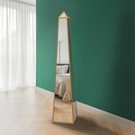 The Obelisk - New Gold Metal Edged Mirrored Ornament 59" X 12" X 12" (150CM X 30CM X 30CM)