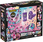 CUTIE STIX MONSTER HIGH - Kit Création Bracelets Monster High pour Enfants dès 6 Ans - Fabrication Bijoux - Coupe et Crée tes Perles - Loisirs Créatifs - Idée Cadeau Anniversaire - Lansay