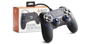 DUTCH ORIGINALS Manette PS4, Accessoires de Jeux Video, Manette de Jeu, Playstation 4, Analogique, Ergonomique, Avec Fil, Compatible PS3 et PC, Câble de 3 m [video game]