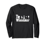 Wine Maker Winemaking Grapes Harvest Vineyard Winery Vintner Long Sleeve T-Shirt