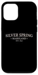 iPhone 12/12 Pro Silver Spring Maryland - Simple Silver Spring Maryland Case