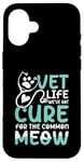 Coque pour iPhone 16 Vet Life pour vétérinaire chirurgien vétérinaire