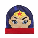 Boys Girls Kids Official Wonder Woman Winter Beanie Hat One Size 4 - 8 Years