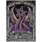 Cthulhu Project | Poker Mountains Madness Purple | Jeu de Cartes Collector centré sur Le Roman Mythique de HP Lovecraft sur l'expédition en Antarctique.