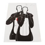 (Hostages Holding)10Pcs Shooting Targets Paper Archery Paper Targets Bow TDM